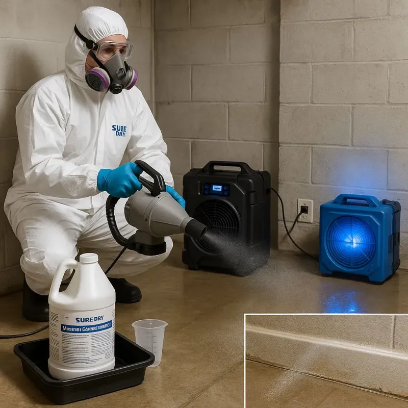 Sanitization and Odor Removal process in Montezuma, GA