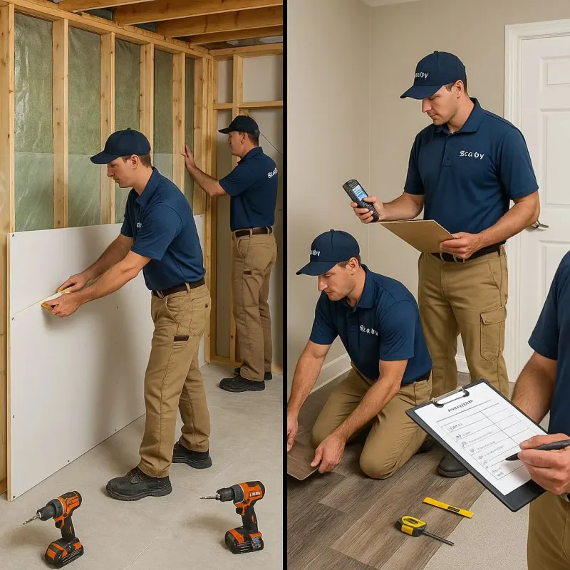 Repairs and Reconstruction process in Montezuma, GA