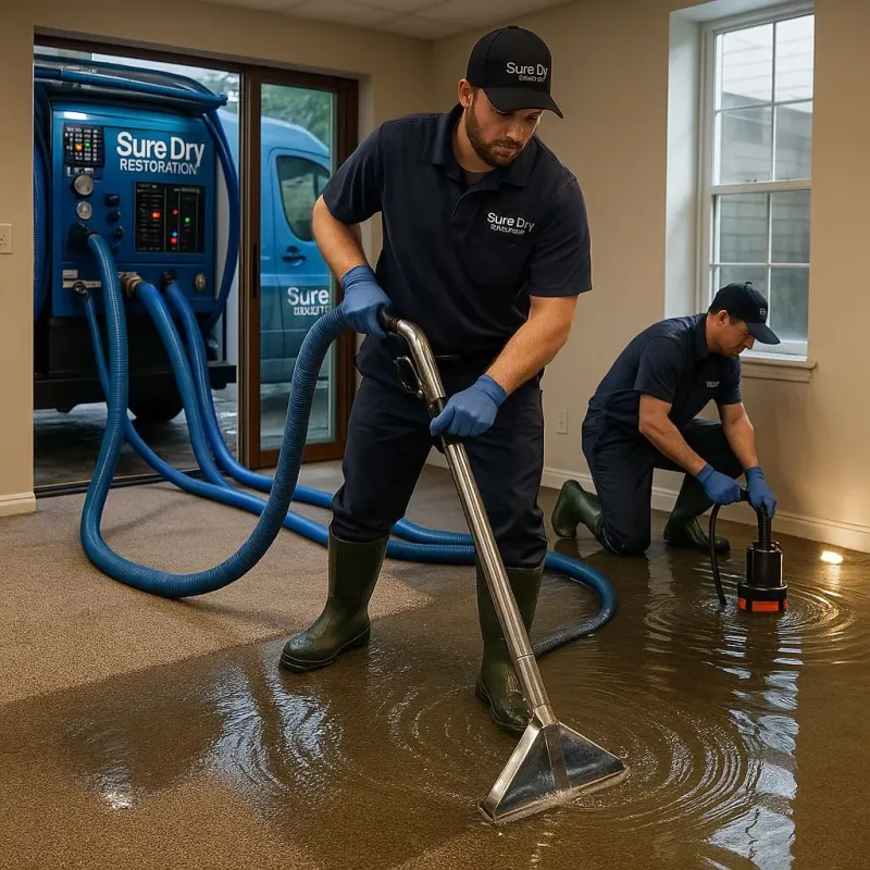 Water Extraction and Removal process in Montezuma, GA